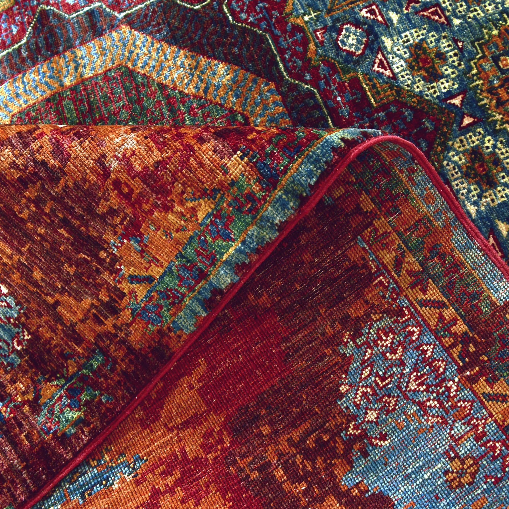5' 10 x 8' 2 Hand Knotted Mamluk Ziegler Rug