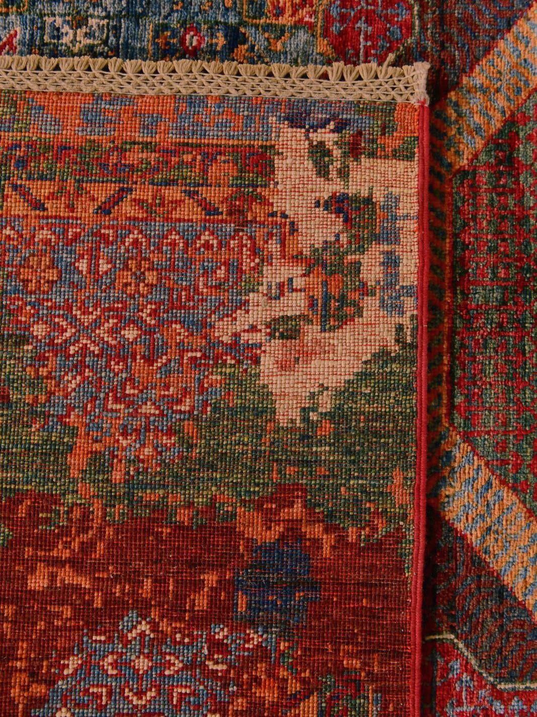 180cm x 250cm Hand Knotted Mamluk Ziegler Rug