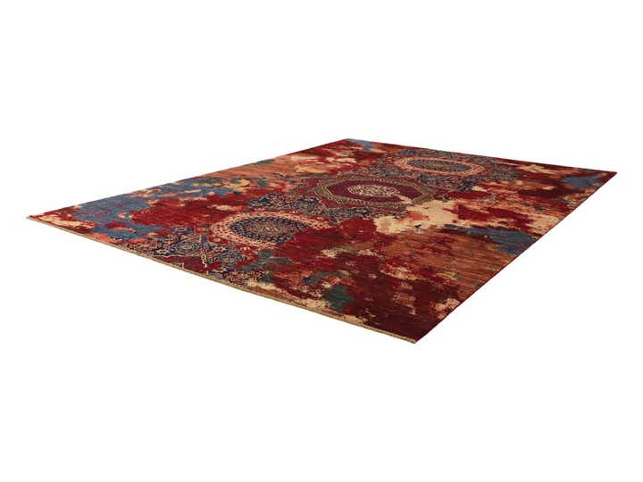 9' 8 x 12' 8 Hand Knotted Mamluk Ziegler Rug