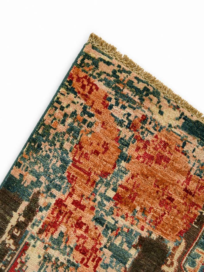 Detail image of 5' 6 x 8' 2 Hand Knotted Mamluk Ziegler Rug