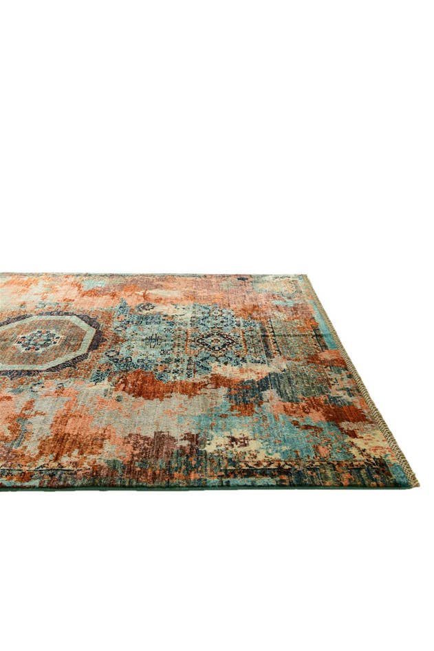 Detail image of 5' x 6' 7 Hand Knotted Mamluk Ziegler Rug