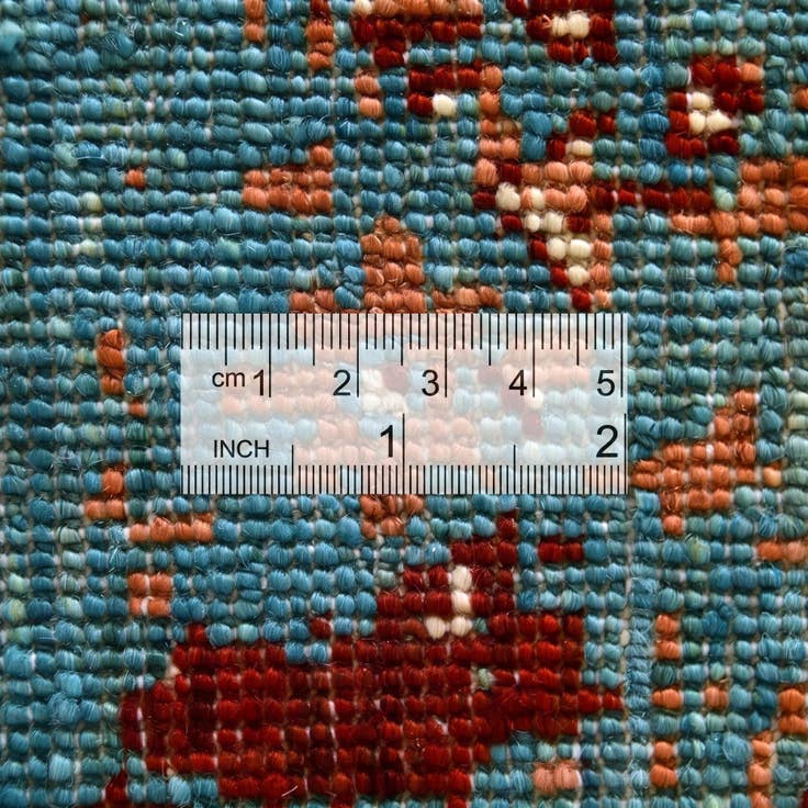 Detail image of 5' x 6' 7 Hand Knotted Mamluk Ziegler Rug