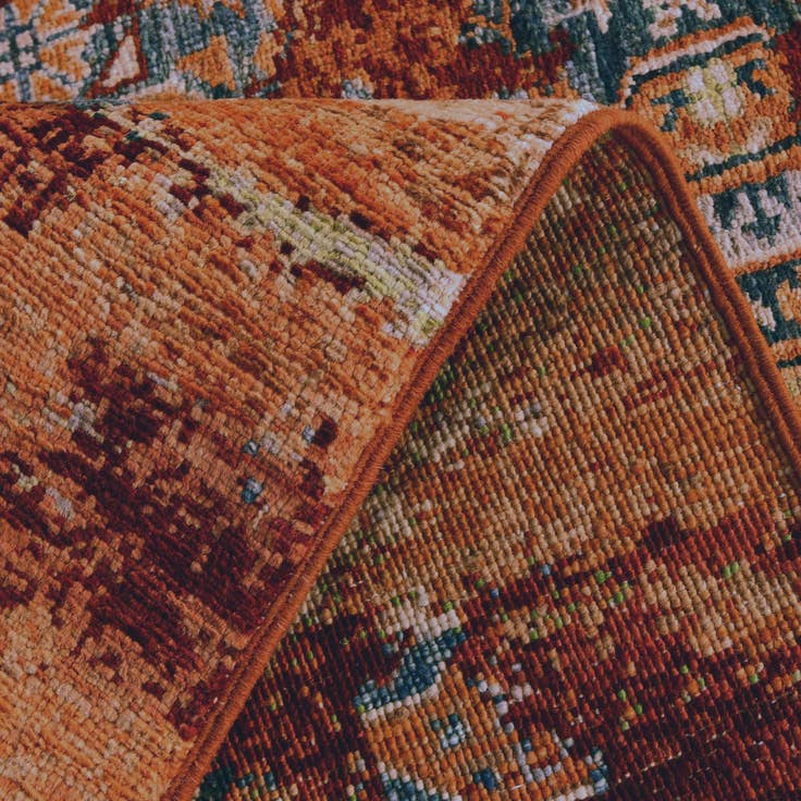 Detail image of 2' 10 x 4' Hand Knotted Mamluk Ziegler Rug