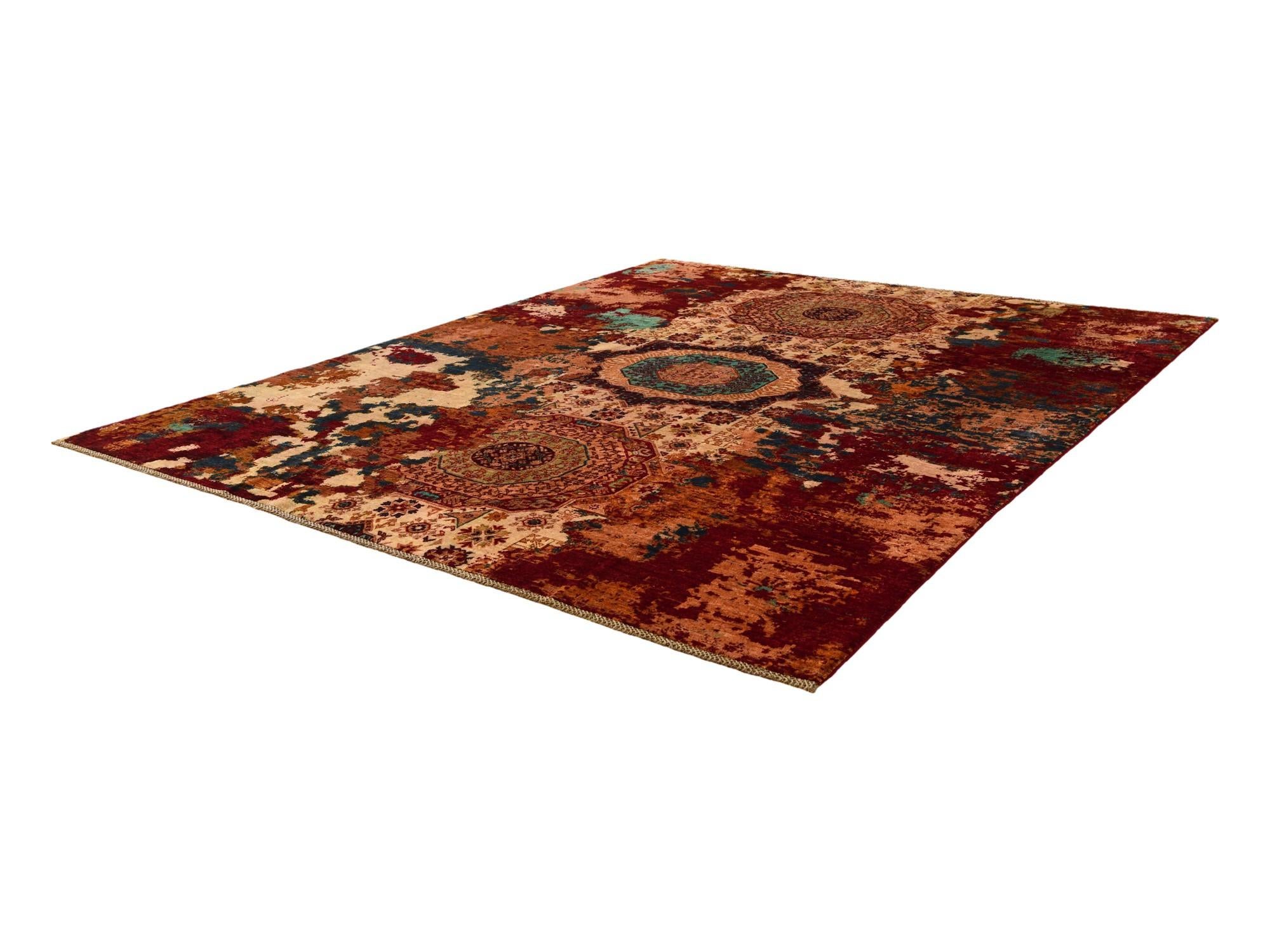 8' 3 x 9' 10 Hand Knotted Mamluk Ziegler Rug