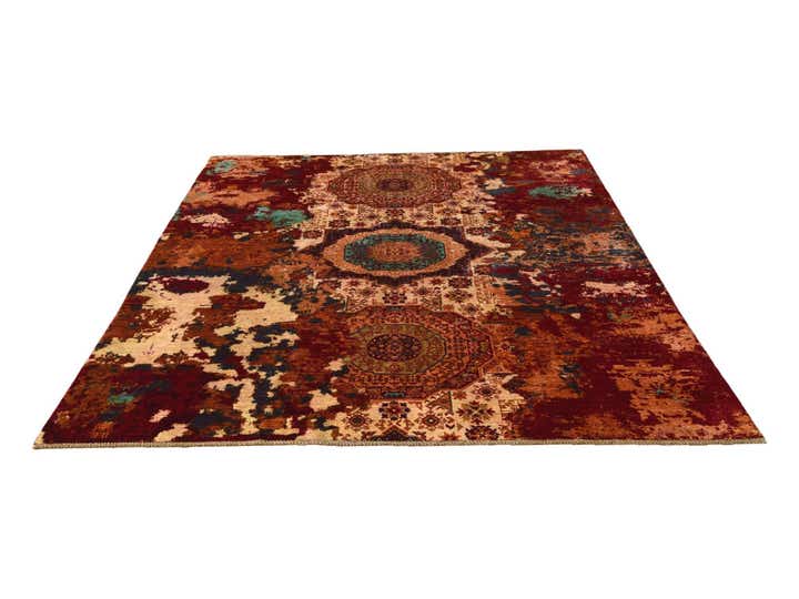 8' 3 x 9' 10 Hand Knotted Mamluk Ziegler Rug