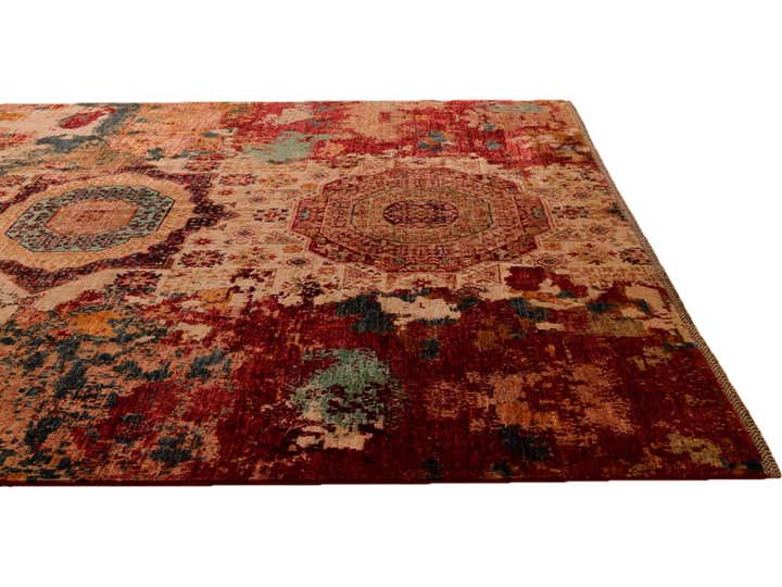 8' 3 x 9' 10 Hand Knotted Mamluk Ziegler Rug