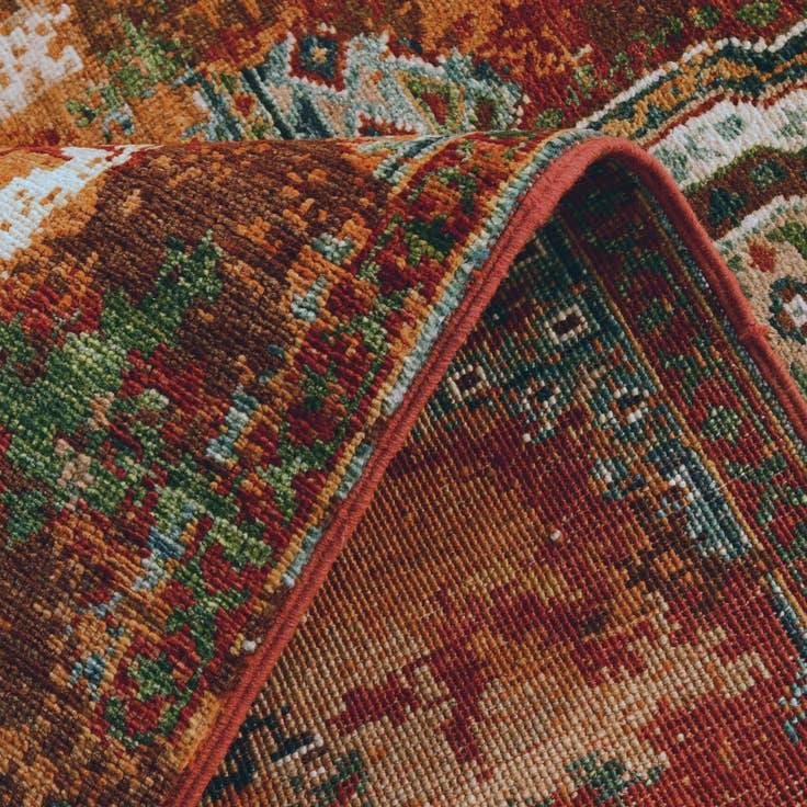 Detail image of 2' 9 x 4' 3 Hand Knotted Mamluk Ziegler Rug