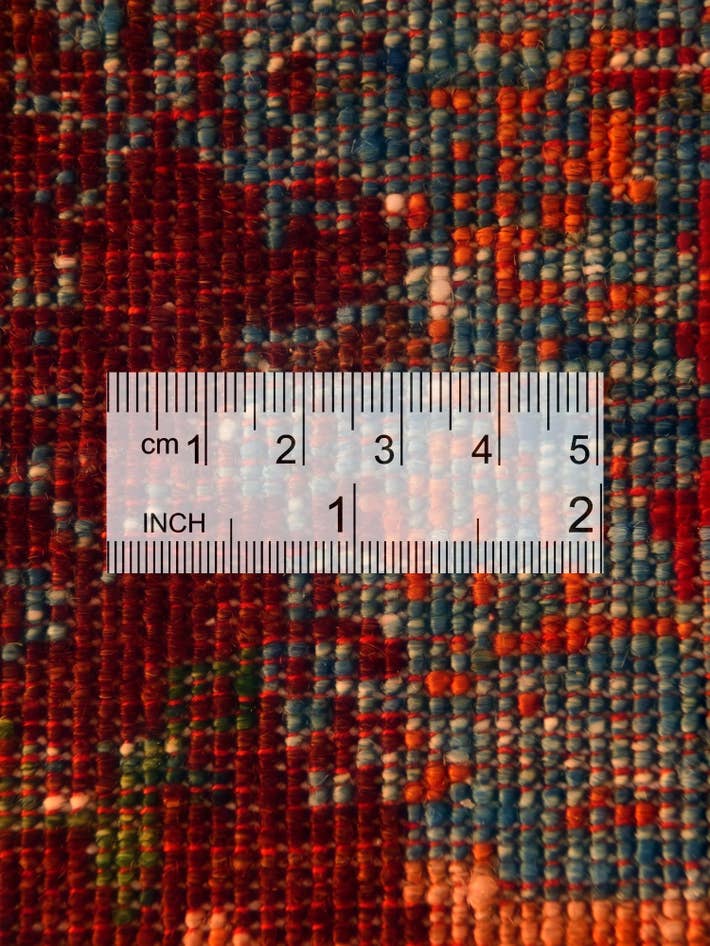 Detail image of 2' 9 x 4' 3 Hand Knotted Mamluk Ziegler Rug