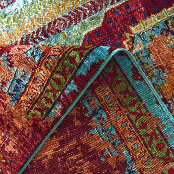 Detail image of 10' 1 x 13' 5 Hand Knotted Mamluk Ziegler Rug