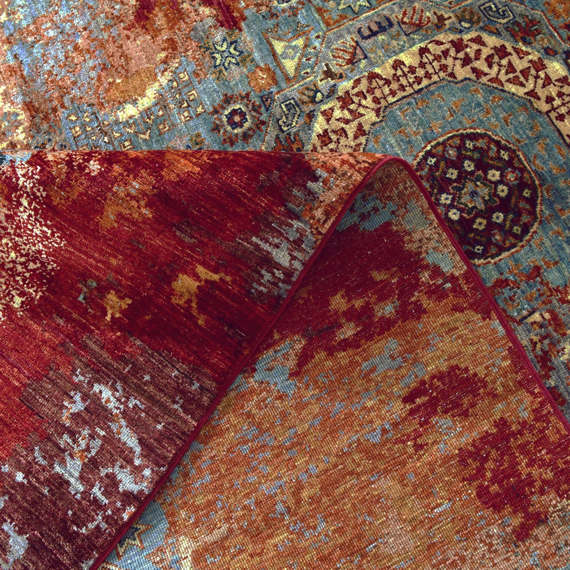 5' 10 x 8' Hand Knotted Mamluk Ziegler Rug