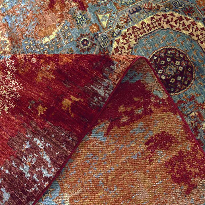 5' 10 x 8' Hand Knotted Mamluk Ziegler Rug
