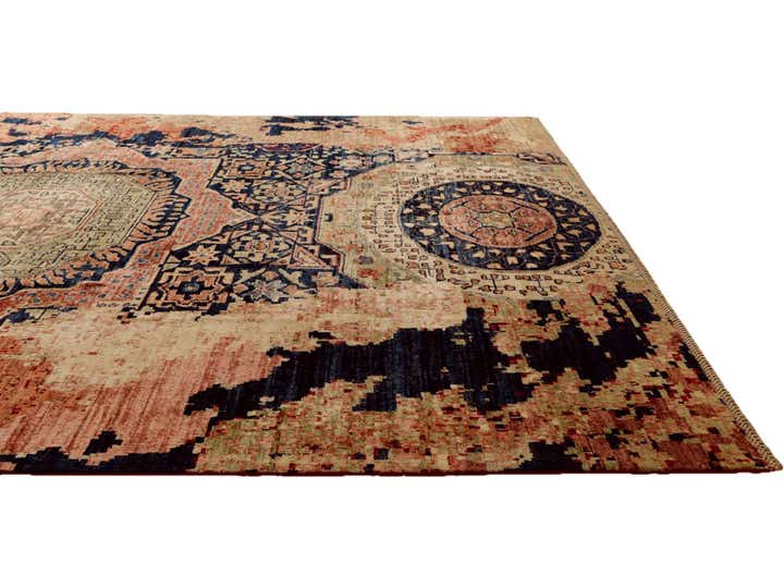 8' x 10' 2 Hand Knotted Mamluk Ziegler Rug