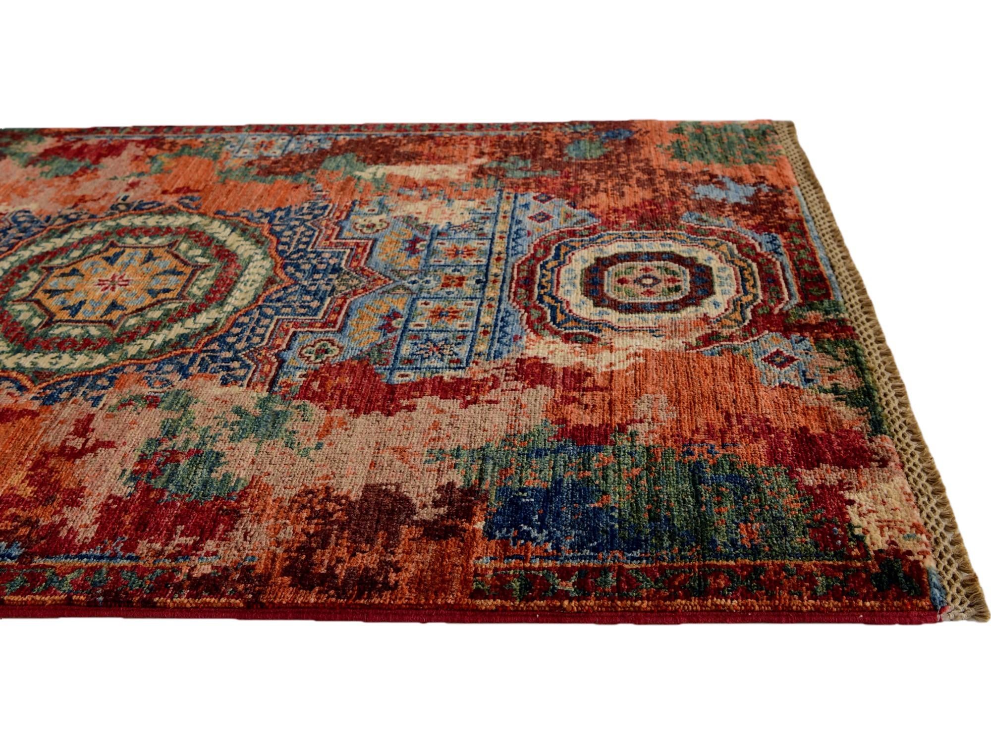 2' 10 x 4' 3 Hand Knotted Mamluk Ziegler Rug