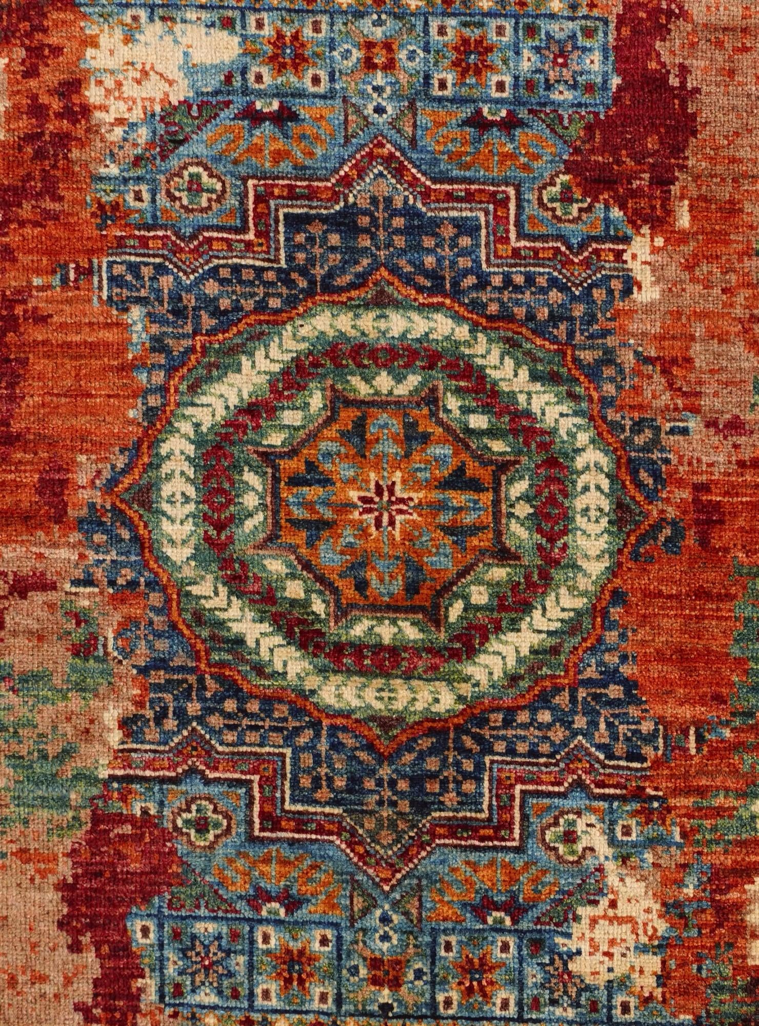 2' 10 x 4' 3 Hand Knotted Mamluk Ziegler Rug