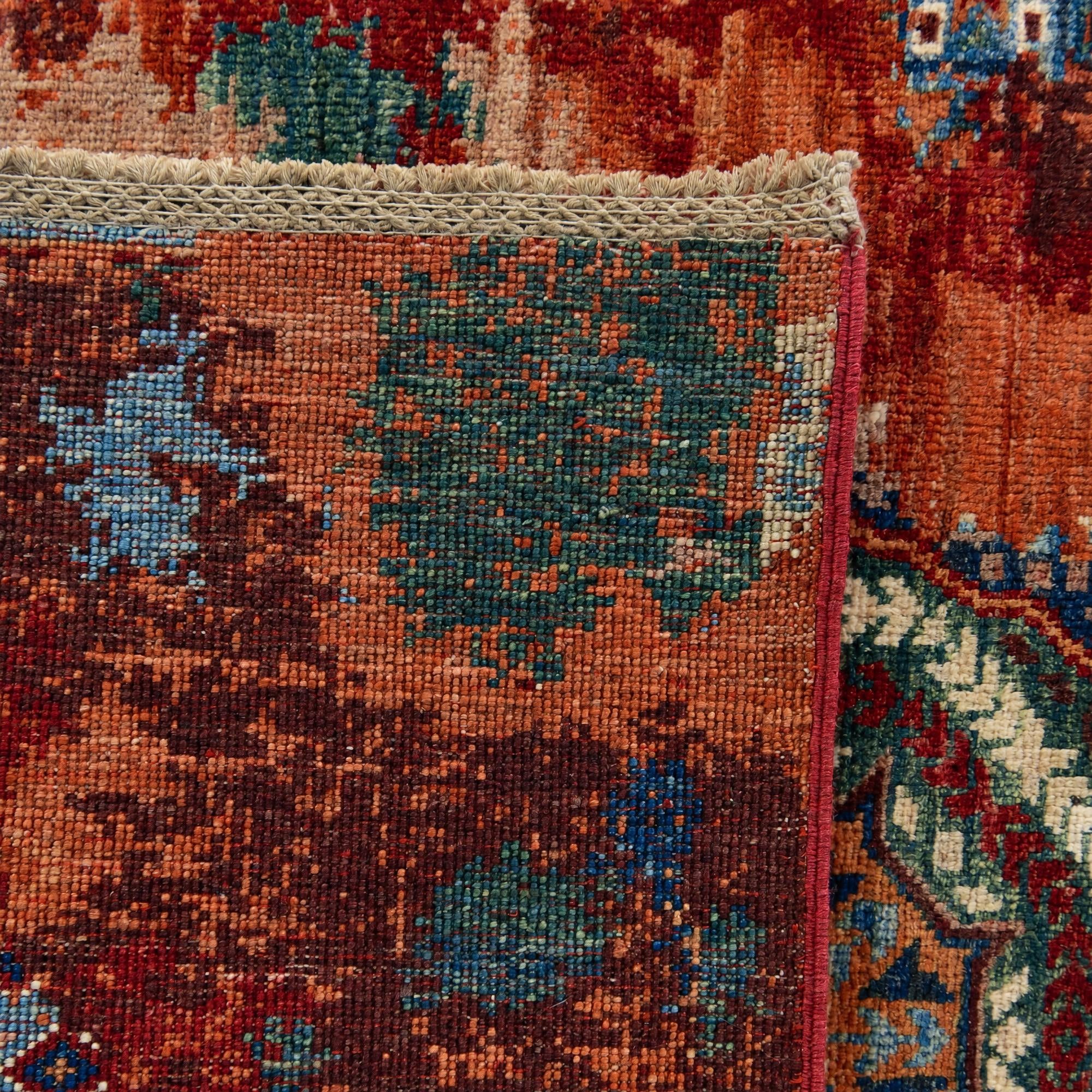 85cm x 130cm Hand Knotted Mamluk Ziegler Rug
