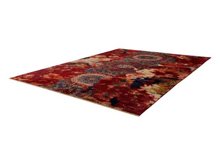9' x 12' Hand Knotted Mamluk Ziegler Rug