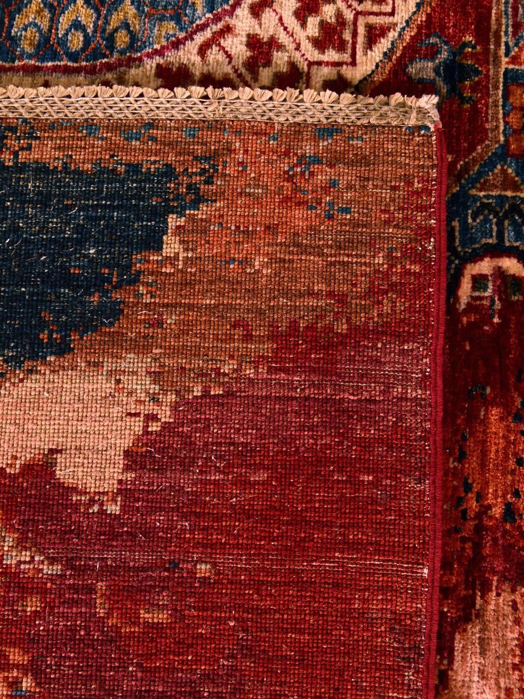 9' x 12' Hand Knotted Mamluk Ziegler Rug