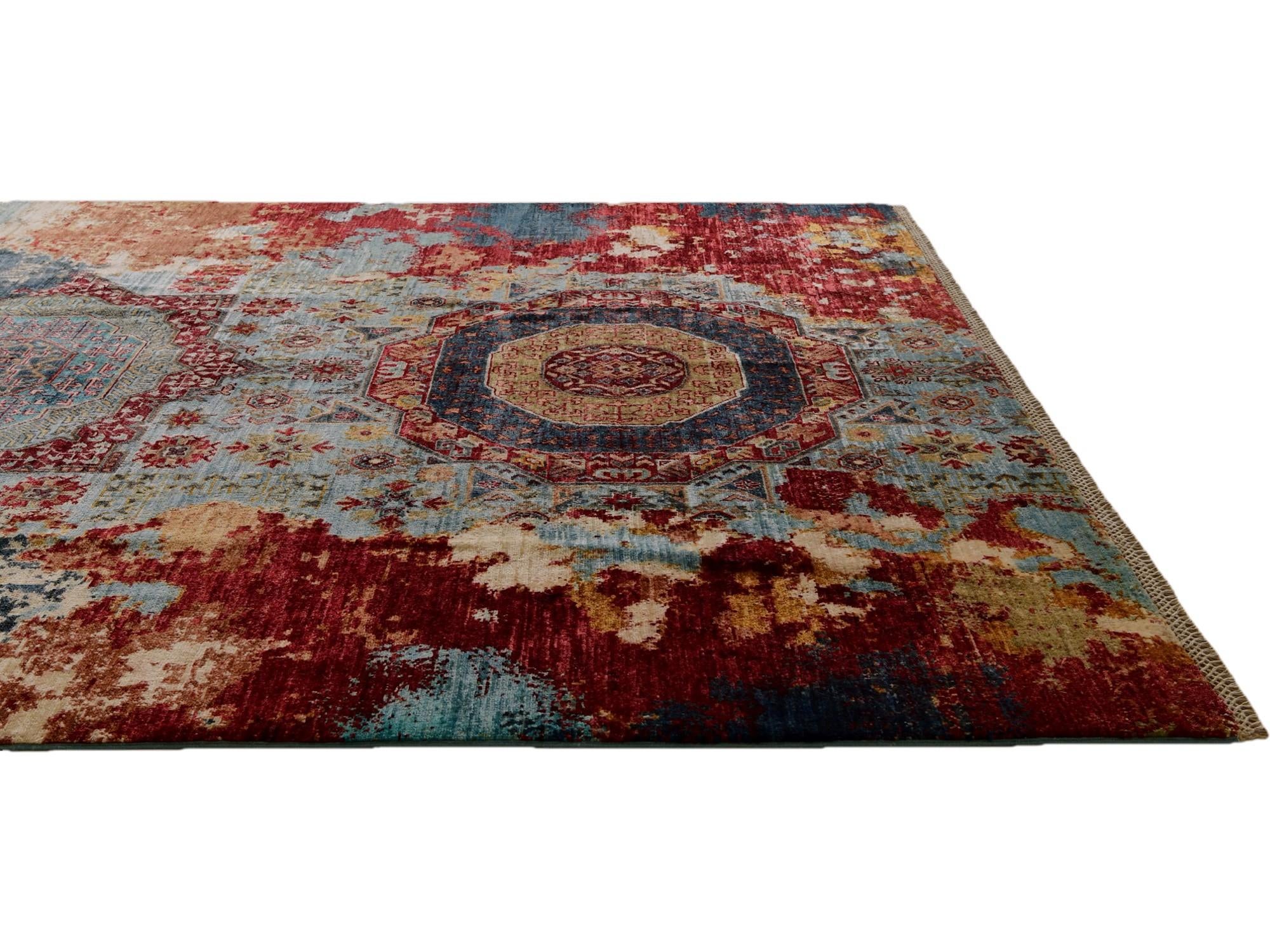 6' 8 x 9' 11 Hand Knotted Mamluk Ziegler Rug