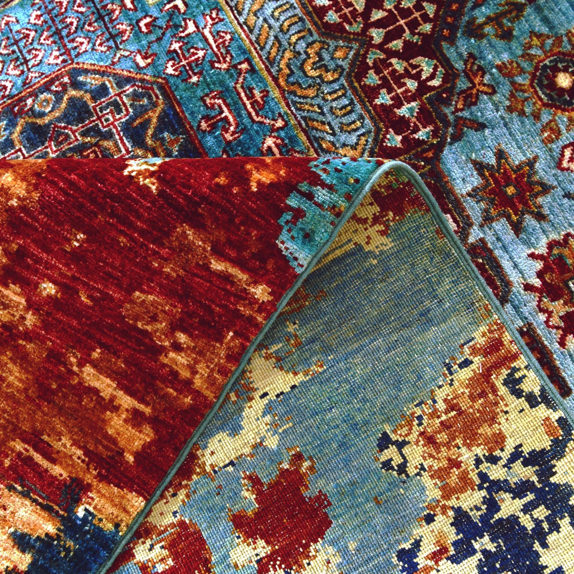 6' 8 x 9' 11 Hand Knotted Mamluk Ziegler Rug