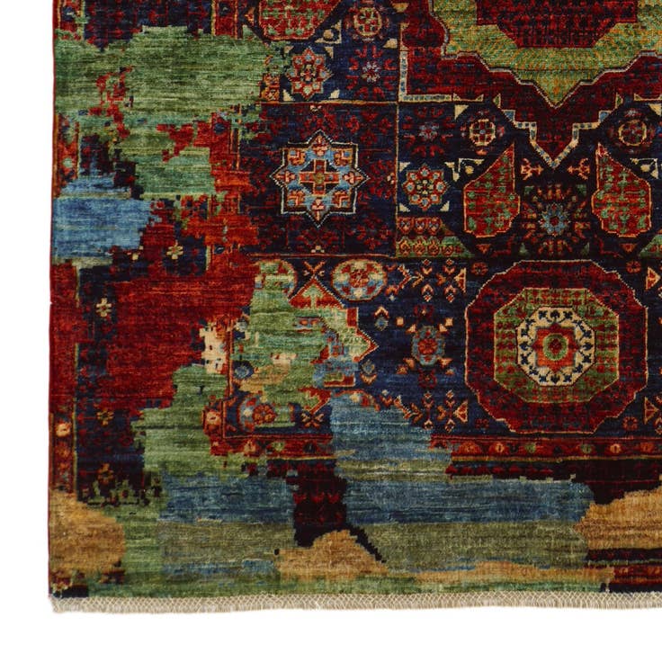 Detail image of 5' 3 x 6' 5 Hand Knotted Mamluk Ziegler Rug