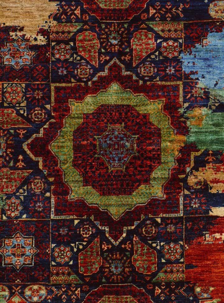 5' 3 x 6' 5 Hand Knotted Mamluk Ziegler Rug