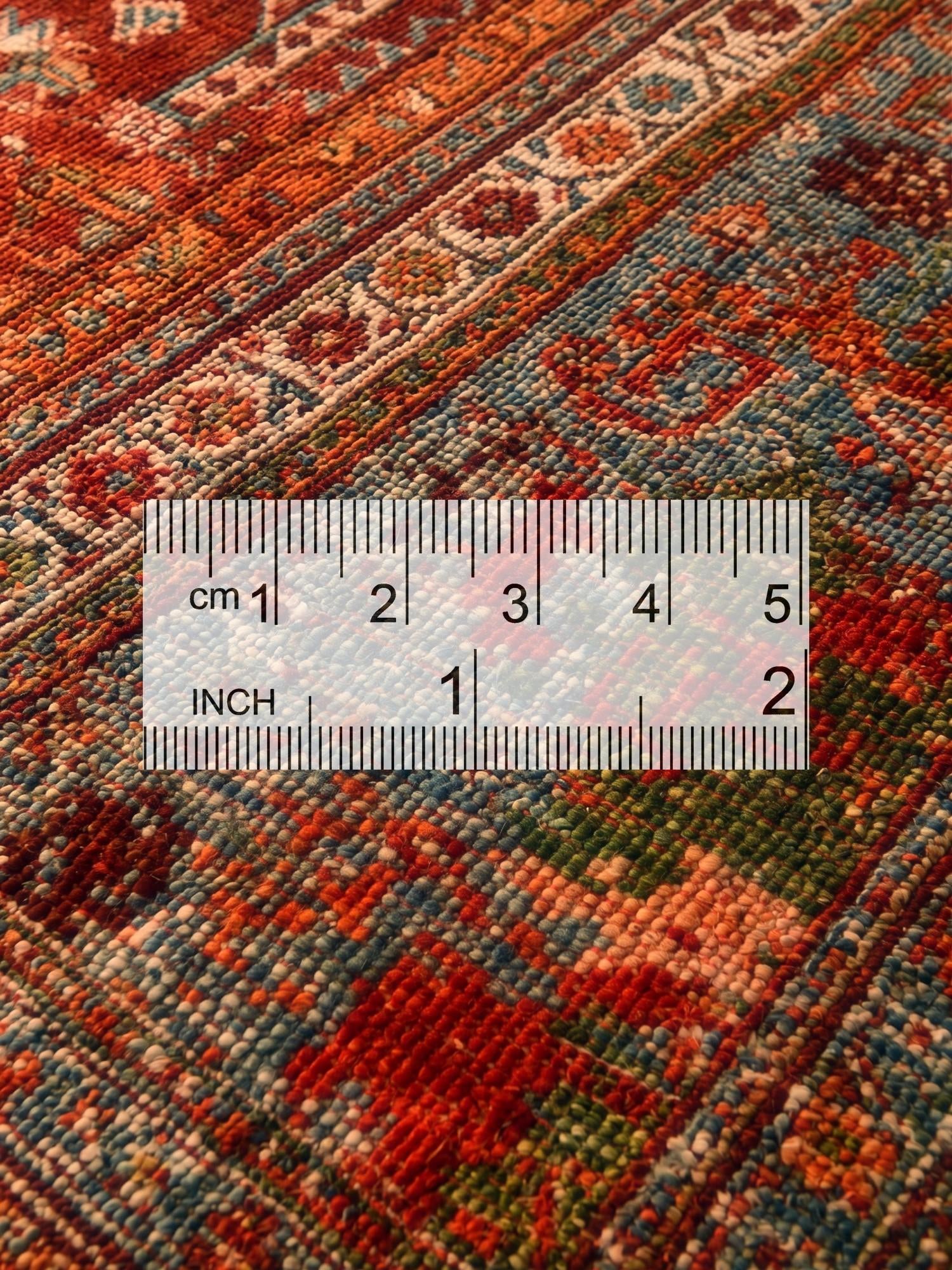 2' 9 x 4' 3 Hand Knotted Mamluk Ziegler Rug