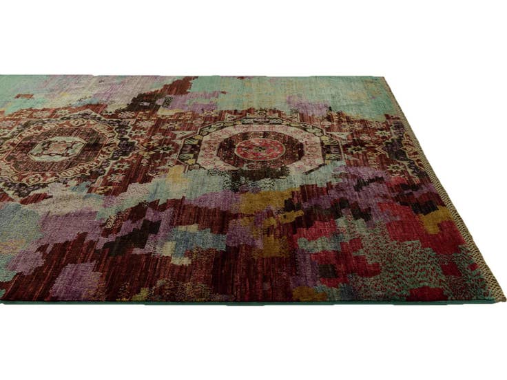 Detail image of 5' 8 x 7' 10 Hand Knotted Mamluk Ziegler Rug