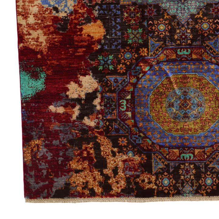 6' 8 x 9' 10 Hand Knotted Mamluk Ziegler Rug