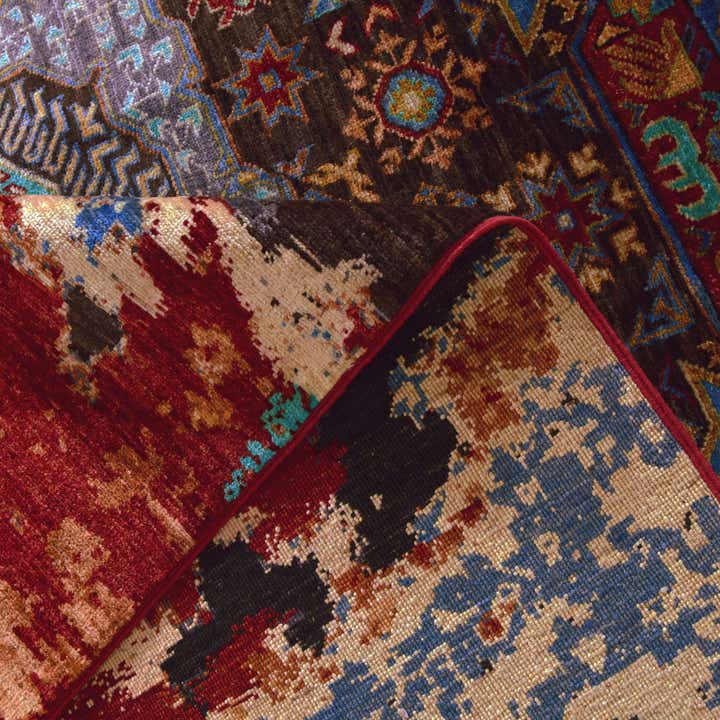 6' 8 x 9' 10 Hand Knotted Mamluk Ziegler Rug