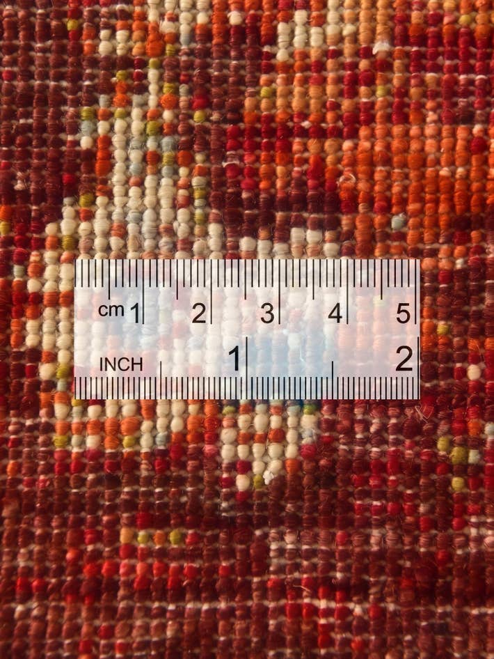Detail image of 4' 2 x 6' 3 Hand Knotted Mamluk Ziegler Rug