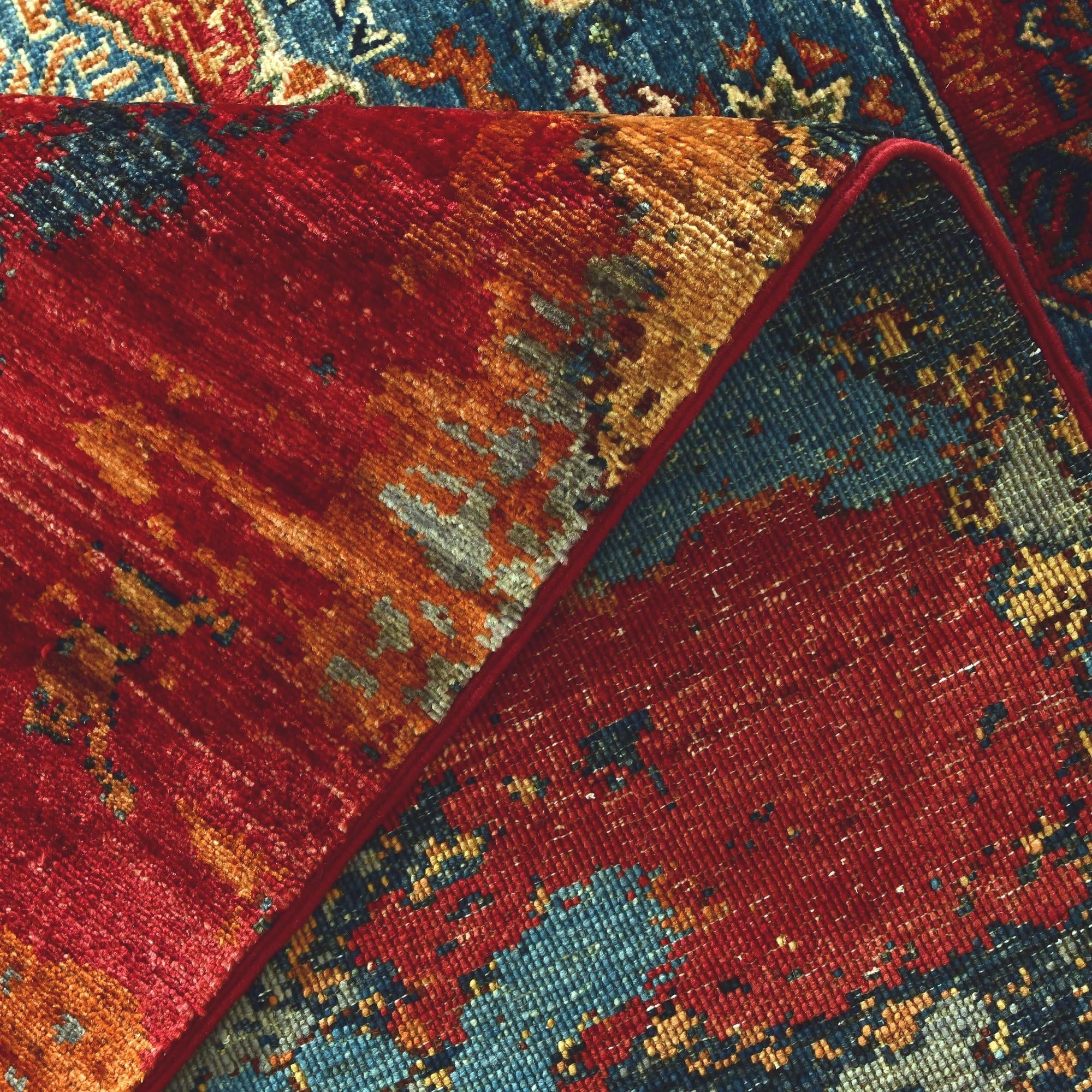 5' 9 x 8' 5 Hand Knotted Mamluk Ziegler Rug