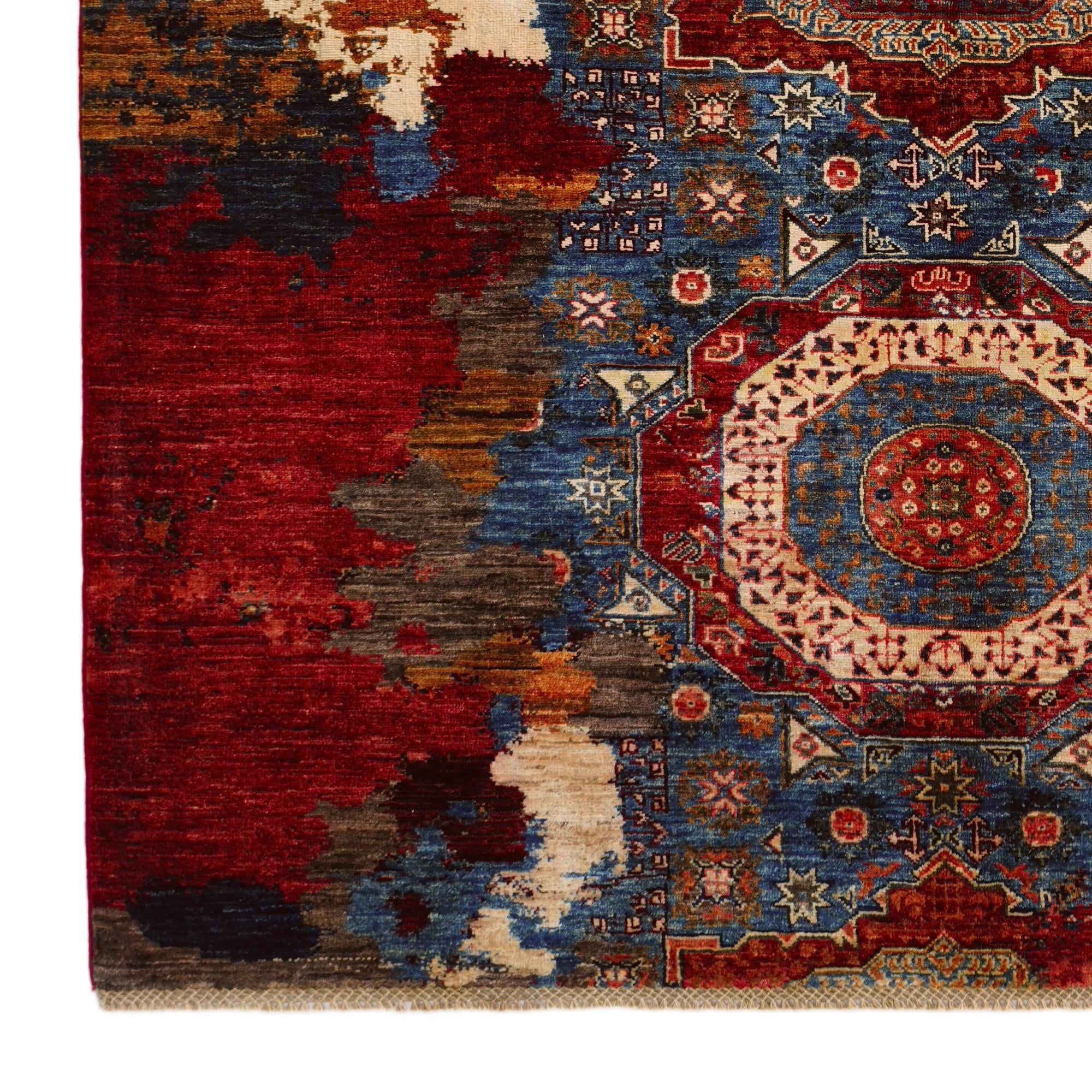6' x 7' 7 Hand Knotted Mamluk Ziegler Rug