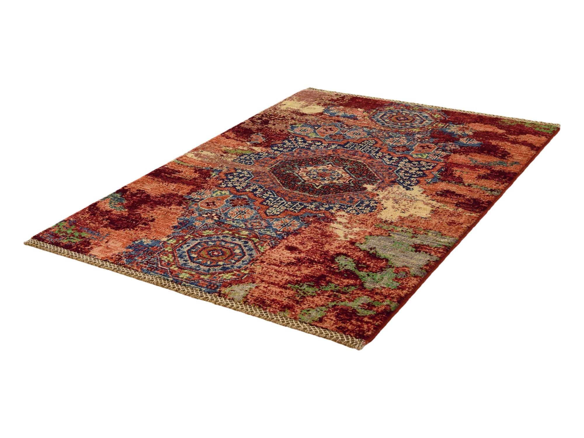 2' 10 x 4' Hand Knotted Mamluk Ziegler Rug
