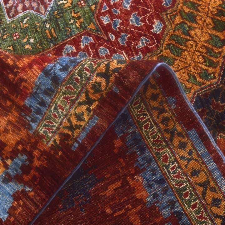 10' 3 x 13' 7 Hand Knotted Mamluk Ziegler Rug
