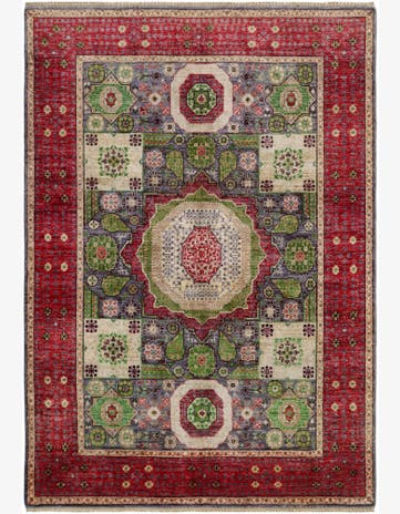 5' 6 x 7' 10 Hand Knotted Mamluk Ziegler Rug
