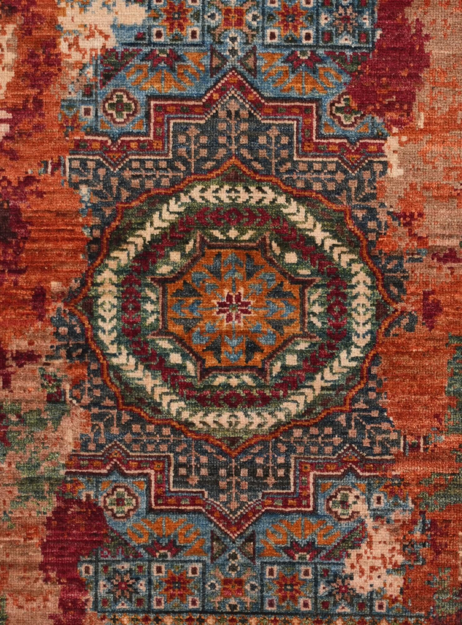 2' 9 x 4' 4 Hand Knotted Mamluk Ziegler Rug