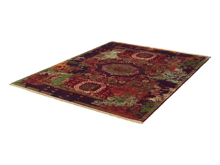4' 11 x 6' 5 Hand Knotted Mamluk Ziegler Rug