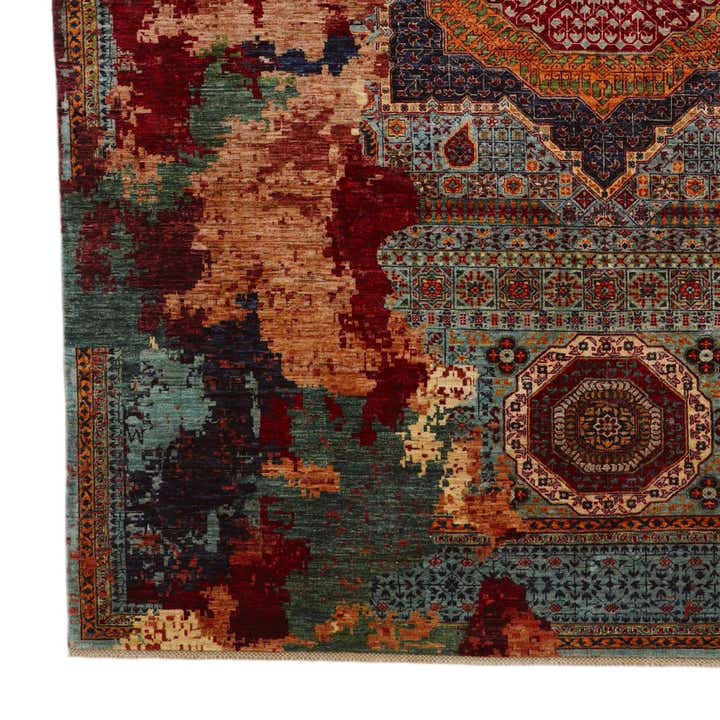 9' 11 x 13' 5 Hand Knotted Mamluk Ziegler Rug