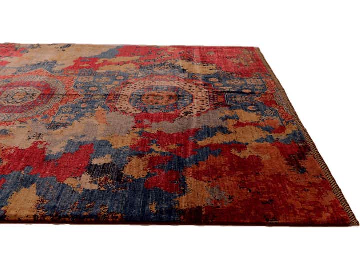 6' x 8' Hand Knotted Mamluk Ziegler Rug