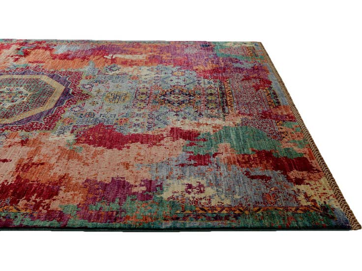 Detail image of 5' 9 x 8' Hand Knotted Mamluk Ziegler Rug