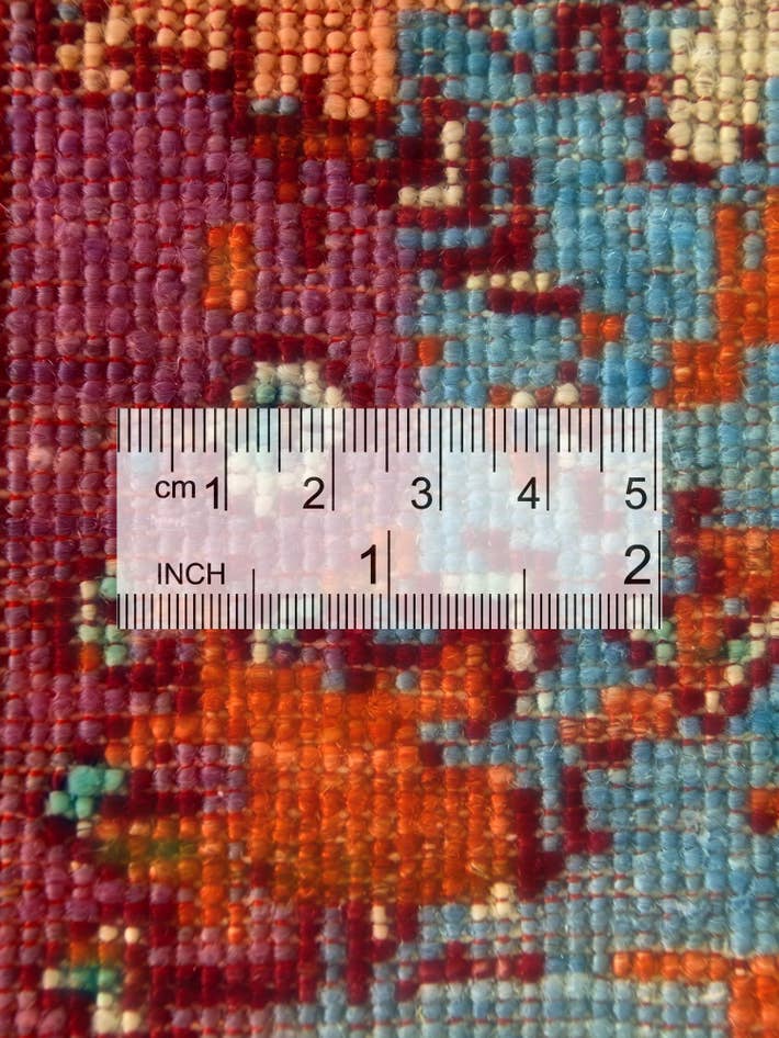 Detail image of 5' 9 x 8' Hand Knotted Mamluk Ziegler Rug