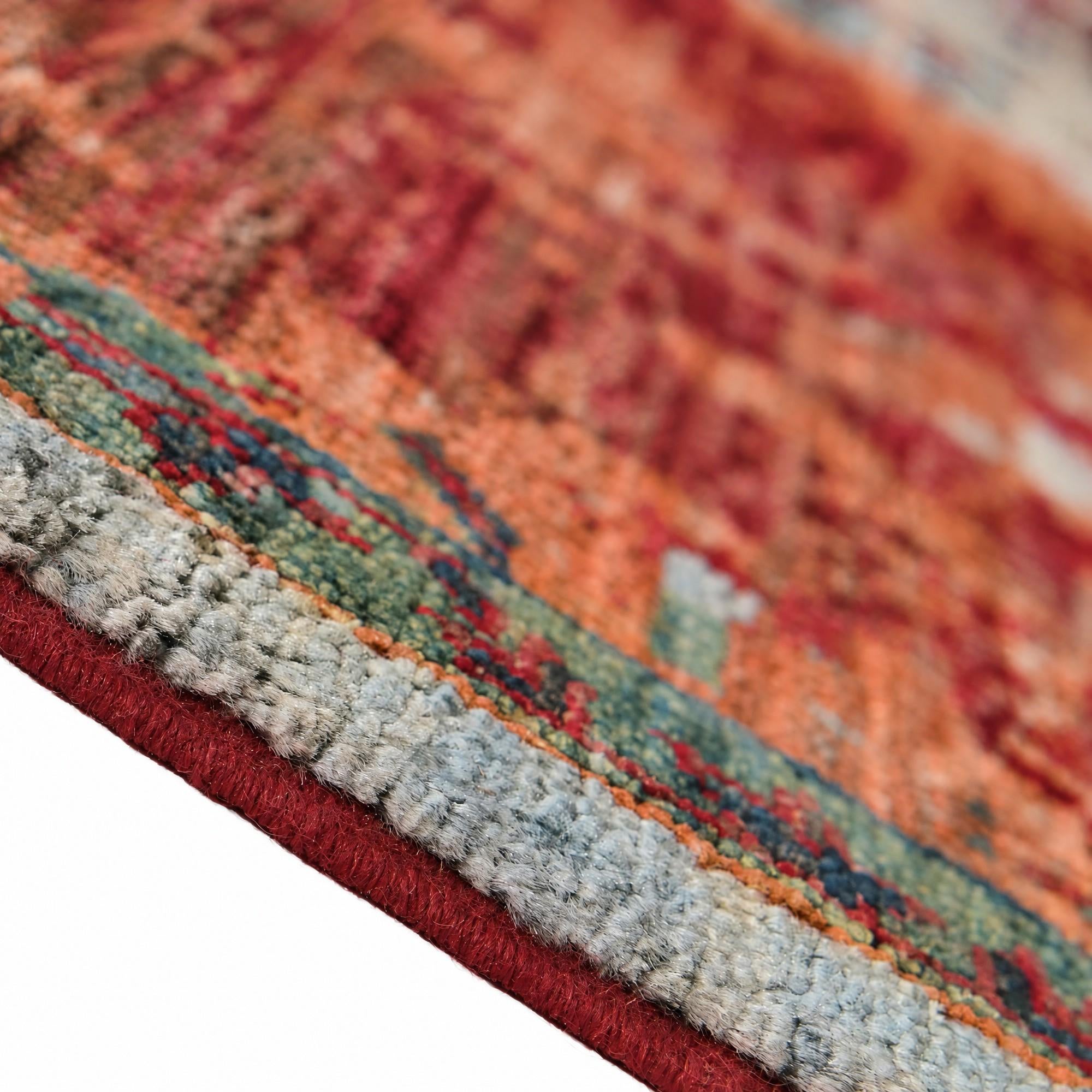 175cm x 260cm Hand Knotted Mamluk Ziegler Rug