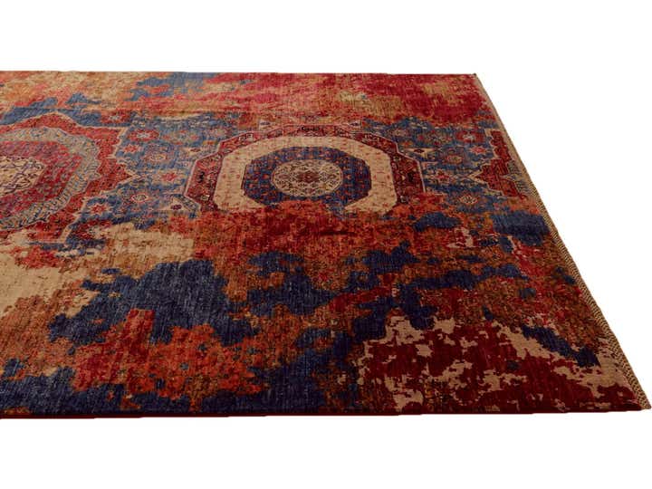 6' 9 x 10' 1 Hand Knotted Mamluk Ziegler Rug