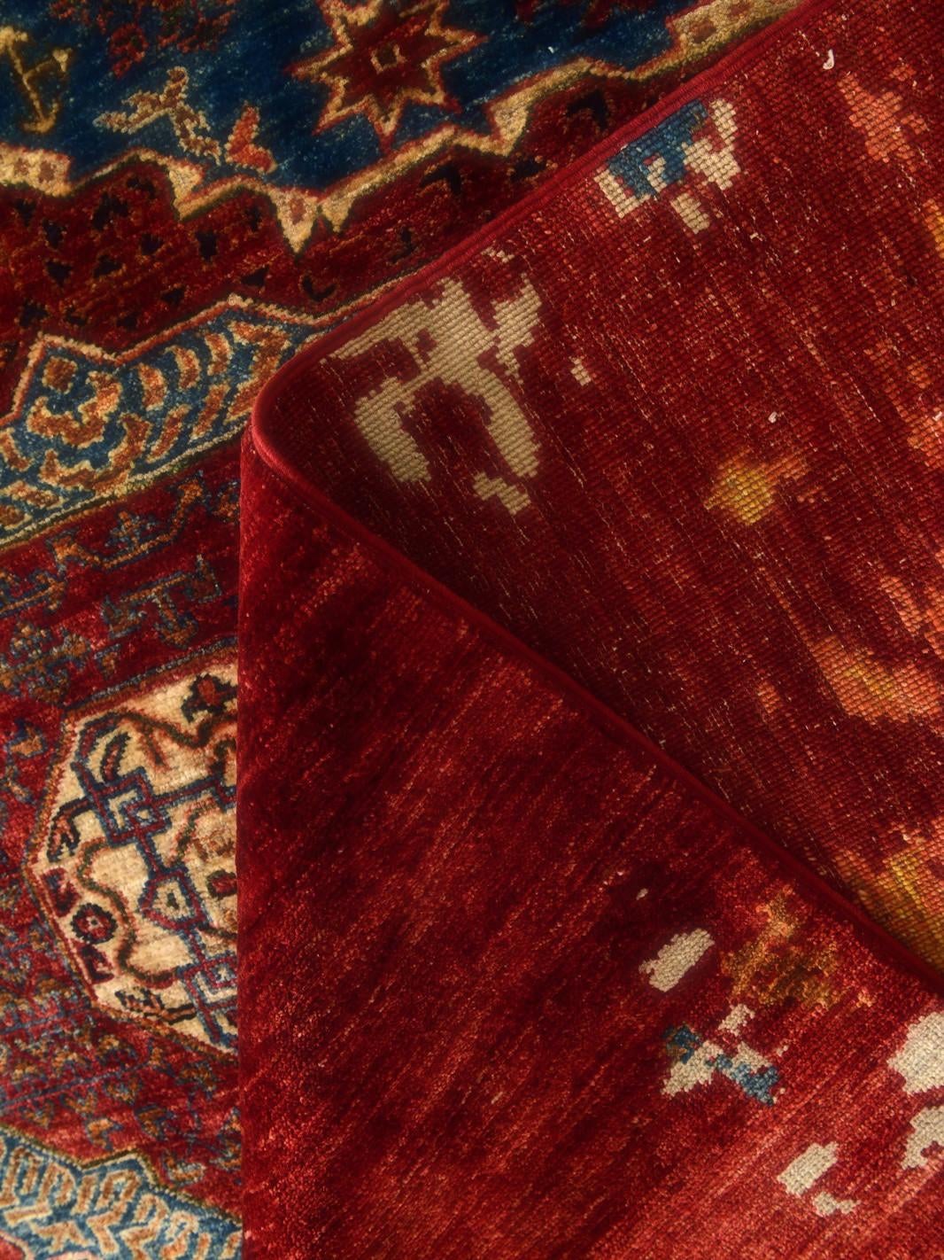 205cm x 310cm Hand Knotted Mamluk Ziegler Rug
