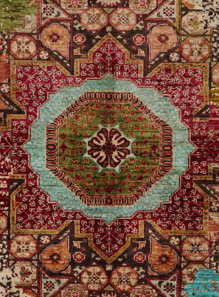 5' 9 x 8' 6 Hand Knotted Mamluk Ziegler Rug
