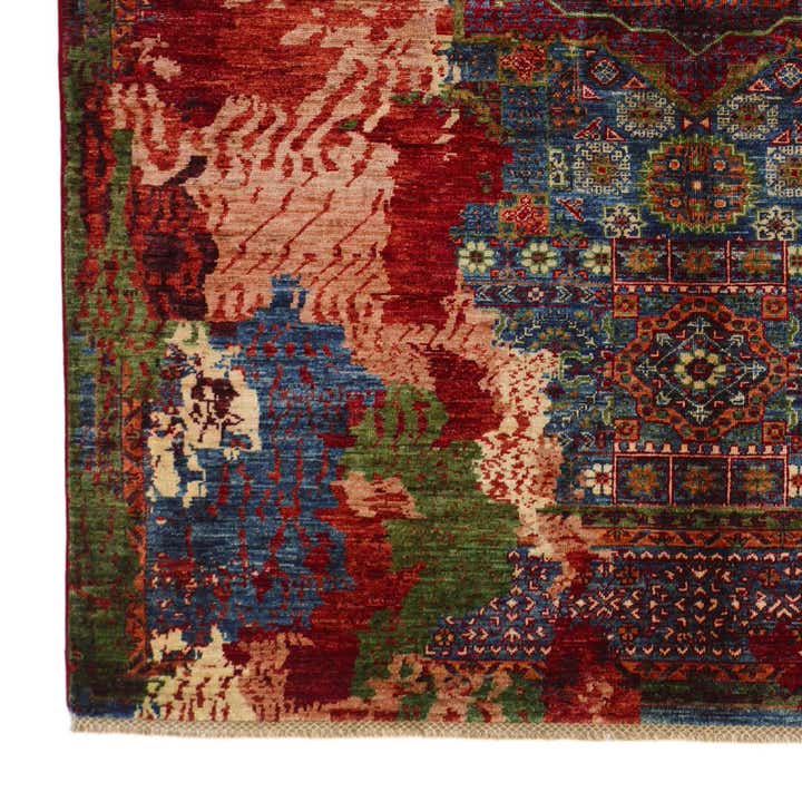 5' 10 x 7' 9 Hand Knotted Mamluk Ziegler Rug