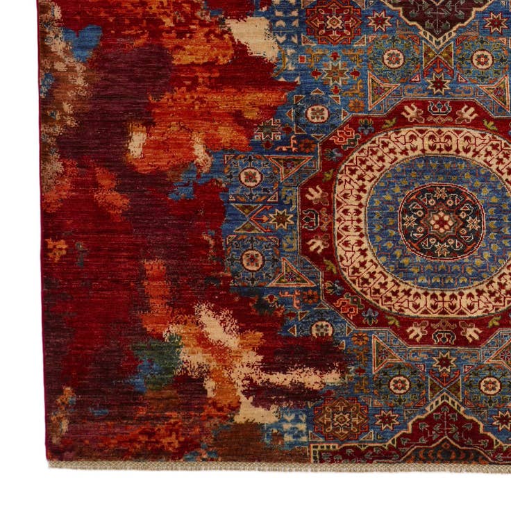 Detail image of 6' 11 x 10' 1 Hand Knotted Mamluk Ziegler Rug