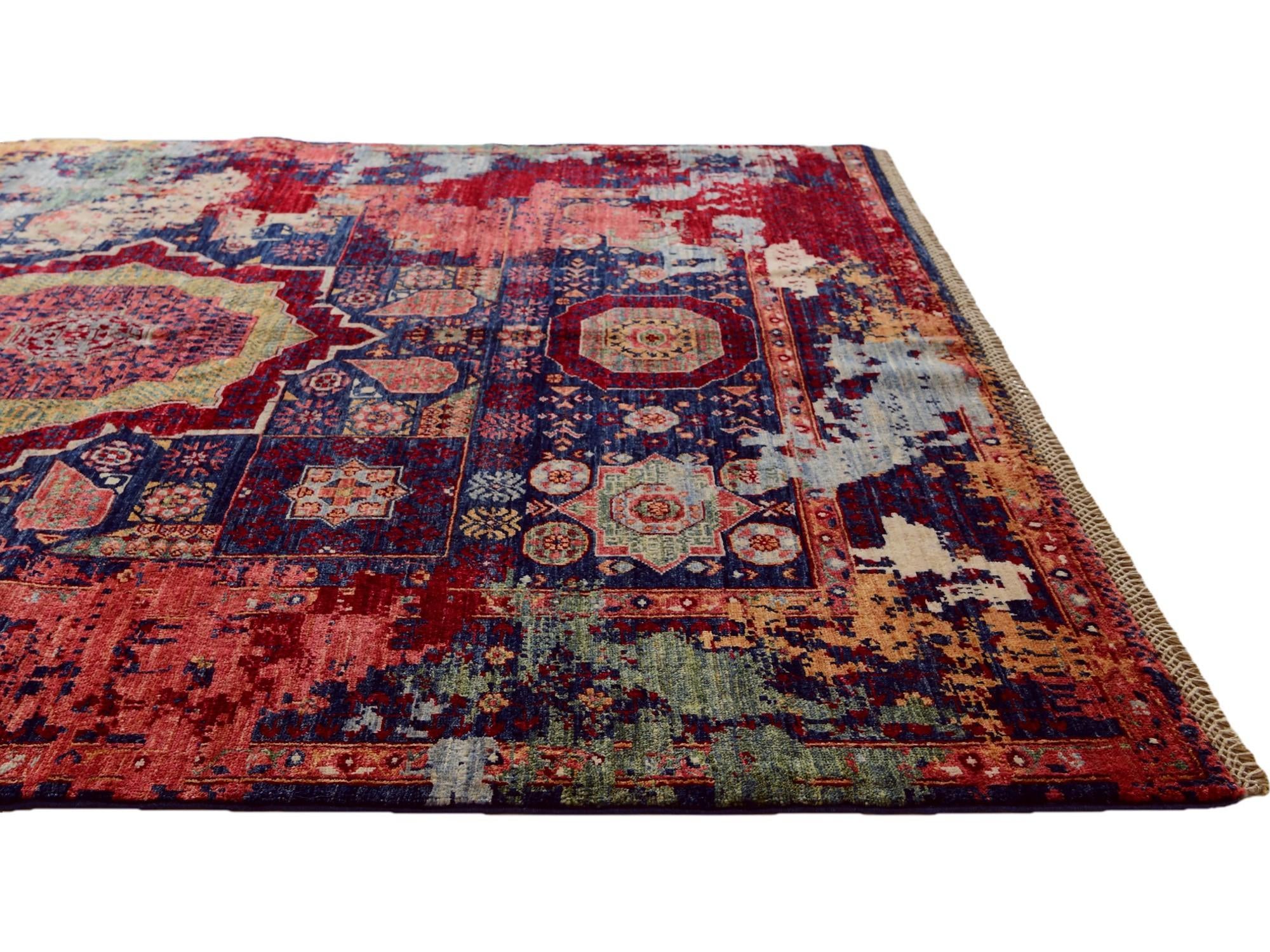 5' 6 x 7' 3 Hand Knotted Mamluk Ziegler Rug