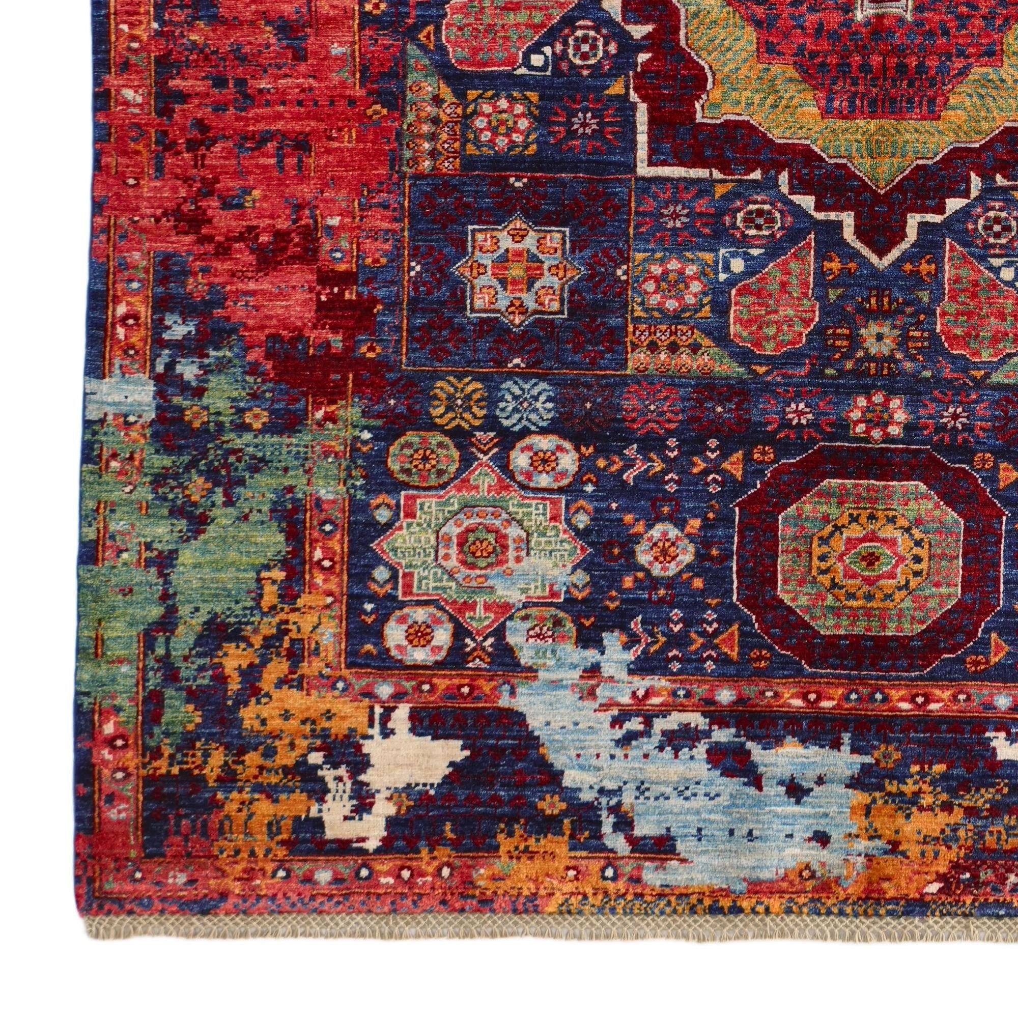 5' 6 x 7' 3 Hand Knotted Mamluk Ziegler Rug