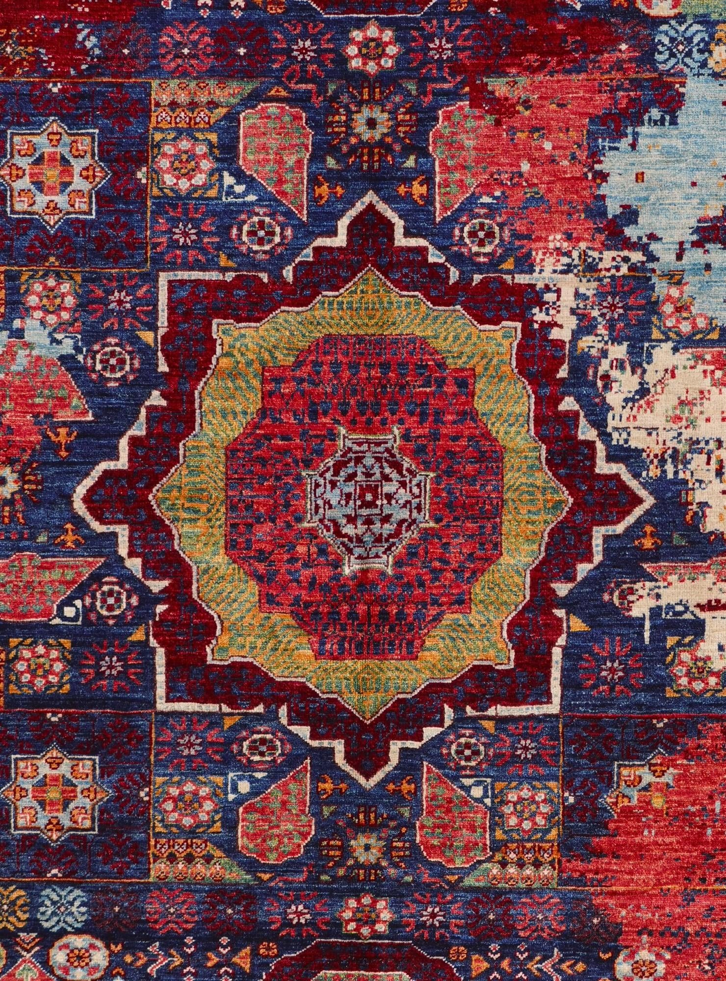 5' 6 x 7' 3 Hand Knotted Mamluk Ziegler Rug